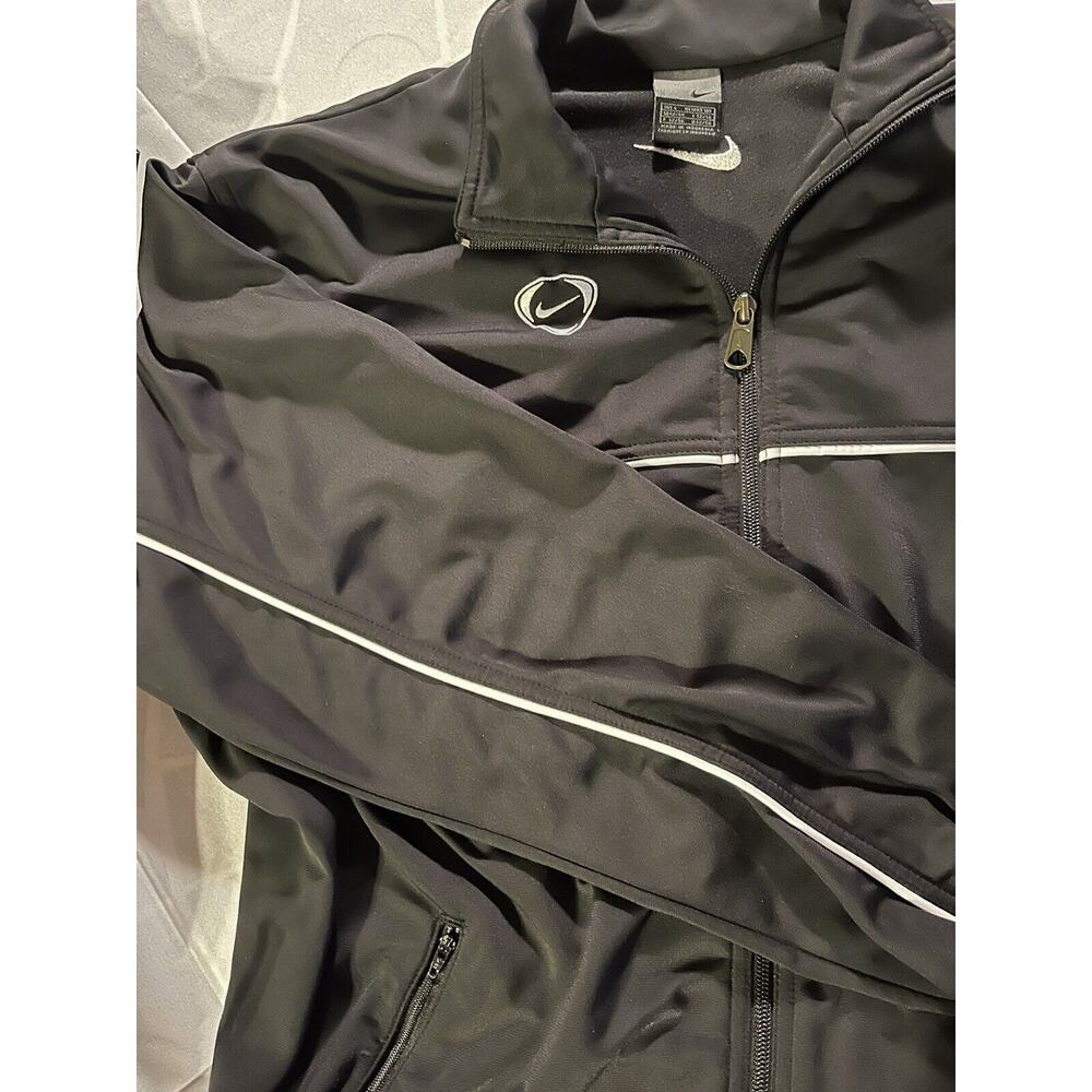 Nike Men’s Jacket Full Zip Black Size L Long Sleeve